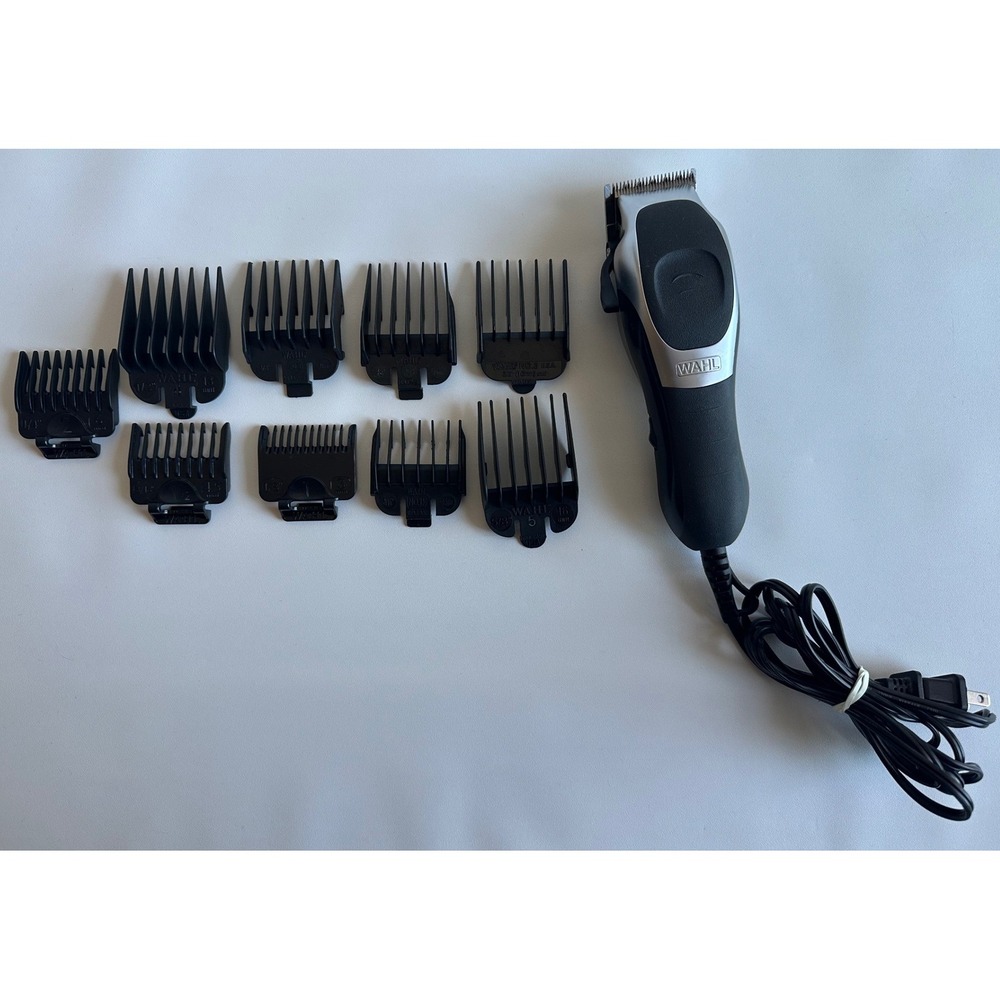 Wahl MC3 Corded Hair Clippers Trimmer Precision Smooth Cut 120V 9W with 9 Guards